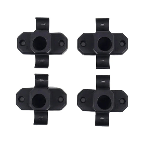 Ergonomic Leg Connectors For Outdoor Furniture Nylon Hardware With Pre Drilled Holes Easy Setup And Stable Wobble Free Design
