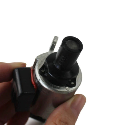 Close-up of CVT Stepper Motor Replacement For JF011E RE0F10E Fits Nissan Altima Rogue Sentra 2.5L QR25DE Transmission