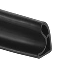Flexible Shower Water Barrier Edge Guard 118 Inch TPE Splash Stopper for Bathtub Sink Laundry Washing Machine close-up view