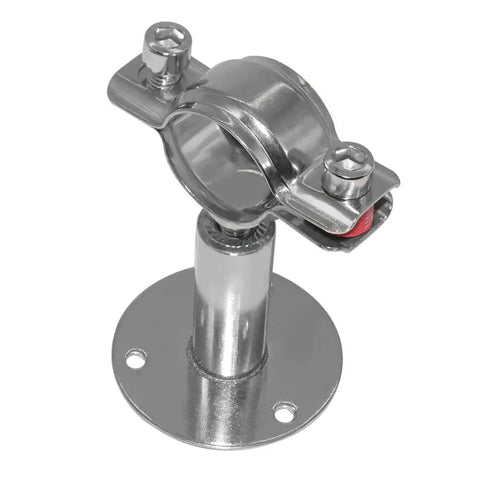 Adjustable Stainless Steel Pipe Support Bracket For 2.36 To 2.56 Inch Pipes Wall Or Ceiling Mount Strap Clamp
