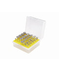 50 Piece Diamond Rotary Point Set For Precision Grinding And Shaping In Metal, Wood, And Jewelry Making with varied grit tips in case
