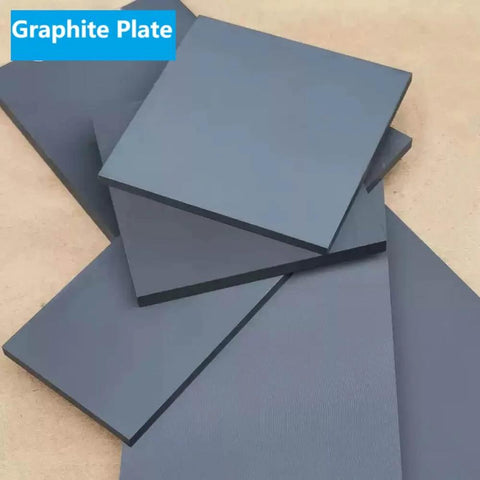 Stack of Ultra Pure Graphite Plate Block Sheet Pro Grade 99.99 Percent High Purity Electrode Grade Graphite 3x100x100 Mm 1.82 g Per Cm3 Density