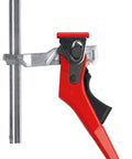 All Steel Ratcheting Table Clamp With Six And Five Sixteenth Inch Capacity And Two And Five Sixteenth Inch Throat Depth 540 Lb Clamping Force