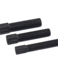 Three single-ended pullers M14x1.5, M16x1.5, M18x1.5 from Flywheel Puller Kit For Small Engines, 10 Piece Set, 14mm To 28mm Pullers For Motorcycle, Dirt Bike, ATV.