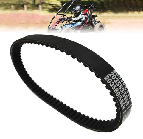 Go Kart Drive Belt 203589 Fits Coleman KT196 CK196T Manco 5959 Comet 203589 30 Series Torque Converter Asymmetrical Belt
