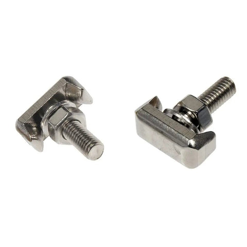 Beefy 2 Pack T Bolt Battery Terminal With Nut And Washer Stainless Steel Rust Resistant Replacement For Battery Cable Terminals And Connectors