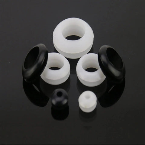 Must Have Assorted O Rings And Grommets Kit In Black And White Rubber Seals 3Mm To 10Mm 100 Piece Set For Plumbing Automotive