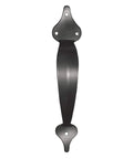 10 Inch Ornamental Gate Pull Handle In Black Built Tough And Heavy Duty Gate And Door Pull For High Traffic Use Durable Metal