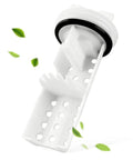 Washer Drain Pump Filter Replacement For GE Washing Machines GFW450 Series GFW550SSN0WW with durable white plastic design