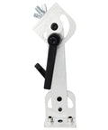 Beefy Heavy Duty Bracket Column Stand Kit For Reciprocating Linear Actuator Upgraded Mounting Accessory steel construction side view