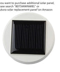Solar panel for Color Changing Solar Powered Glass Ball Lights For Garden Patio And Indoor Decor Waterproof Table Lamp Night Light