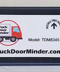 Big Rig Cargo Door Alert And Roll Up Opener Security Monitor With Straight Plug 12 Volt Power and Dual USB charging ports.