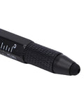 Close-up of the 10 In 1 Multitool Pen With Ruler And Bottle Opener, Metal Touchscreen Pen For Everyday Carry, showing ruler and tip