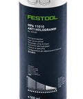 500ml bottle of Festool anti-hologram compound from Pro Polishing Compound Kit With Color Coded Bottles And Sponges For Easy Guided Abrasive Polishing From Coarse To Extra Fine And It Delivers Consistent Results On Every Surface No Fuss.