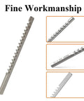 Push Type Keyway Broach With Shim Five Thirty Seconds Inch High Speed Steel featuring sawtooth edges and fine workmanship