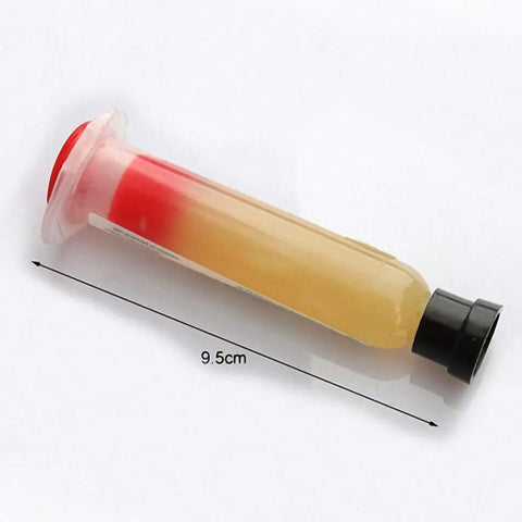 9.5cm tube of Weak Acid SMD Soldering Paste Flux Grease For SMT ICs, 10cc Solder Paste Tool, for precise PCB repairs.