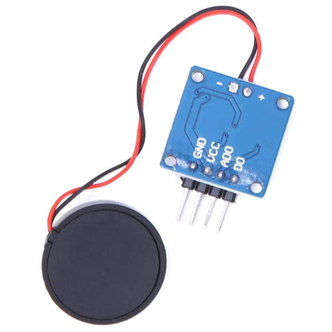 Two Pack Piezoelectric Sensor Analog Ceramic Vibration Sensor Module For Arduino And DIY Electronics With High Sensitivity Output