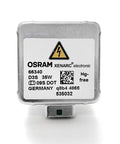 D3S HID Xenon Headlight Bulb 35W 4300K OEM Replacement German Made With 11 Digit Security Label front view