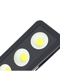 JUDYSSY 220 Led Flood Llight 50W Ip65 Waterproof Landscape Outdoor Housing Garden Lighting close-up of LED bulbs and fixture.