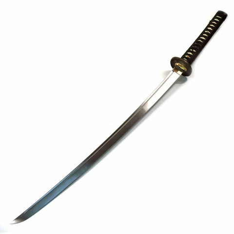 Full Tang Carbon Steel Japanese Katana For Martial Arts Practice And Demonstration Battle Ready Samurai Sword With Hamon And Bo Hi Sharp