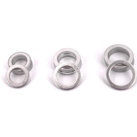 Oil Crush Washers And Drain Plug Gaskets Replacement 15 Pack For Honda Accord Civic CRV Ridgeline Odyssey Pilot Fit Element And Acura Models