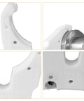 Heavy Duty Tool Holder Clamp For HSK63F Systems in ABS Nylon Blend with Flame Proof Rubber Claw close-up view