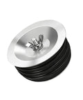 1 Piece 3 Inch Mechanical Test Plug With Steel Pipe Gripper And Wing Nut Reusable Drain And Sewer Pipe Plug For Plumbing Pressure Testing