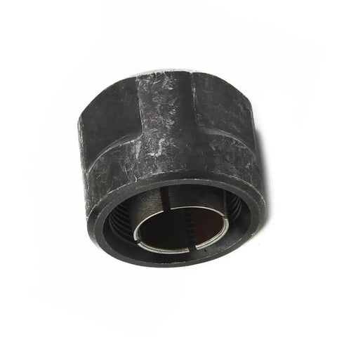 Heavy Duty Metal Collet Clamping Nut 20x27 mm Balanced Spring Chuck Nut For Precision Machine Tools view from the side, showcasing grip design.