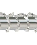 Badass Premium 14 X 5 Inch Type 316 Marine Grade Stainless Steel Wood Screws T27 Flat Head viewed from side