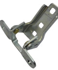 Premium Door Hinge Lower And Upper Set For Front Left Driver Side No Stress Swap, showing a steel lower hinge with pivot.