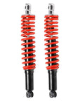 Two Pack 350mm Front Shocks For Go Karts And ATVs Beefed Up Front Suspension Upgrade For UTVs Drift Trikes Golf Carts Quads