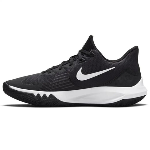 Precision 5 Black White Men Basketball Shoes Engineered For Explosive Speed And Tight Feel Lightweight Breathable Upper