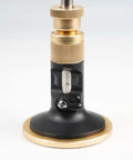 Solid Brass Wheel Marking Gauge Kit Featuring Metric Micro Adjuster Ruler And Hardened Steel Cutter for precise wood scribing.