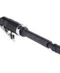 Sleek Pneumatic Air Hammer and Die Grinder for Engraving Metal and Stone Surfaces Compact lightweight tool with ergonomic grip.