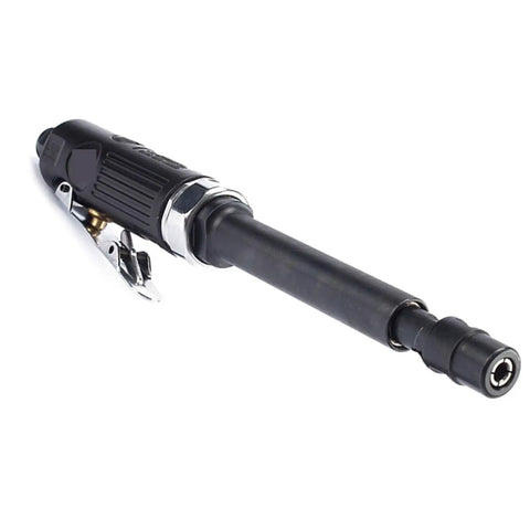 Sleek Pneumatic Air Hammer and Die Grinder for Engraving Metal and Stone Surfaces Compact lightweight tool with ergonomic grip.