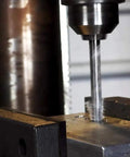 DMOD Series One Eighth Inch Solid Carbide Drill Bit Built For Tough, Abrasive Materials Drilling Metal Workpiece