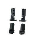 Sunroof Curtain Linkage Slider Blind Clips For Mercedes C Class W203 E Class W211 Replacement Parts A2038950105 A2038950205 A2118950105 A2118950205 OEM Compatible black plastic clips