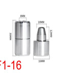 Heavy Duty Hrc60 Mold Rod Bushing With Round Taper Cone Interlock Design Serves As Reliable Location Pillar And Guide Pin For Precise Positioning In Complex Mold Assembly Systems To Keep Your Setup Lock Tight. F1-16 8mm 30mm metal guide pin