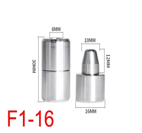 Heavy Duty Hrc60 Mold Rod Bushing With Round Taper Cone Interlock Design Serves As Reliable Location Pillar And Guide Pin For Precise Positioning In Complex Mold Assembly Systems To Keep Your Setup Lock Tight. F1-16 8mm 30mm metal guide pin