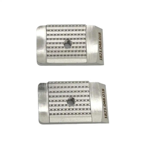 Tooth Plate Gripper Spare Part For BXT2 16 And BXT2 Battery Powered Plastic Strapping Tool Restores Clamping Power And Prevents Strap Slippage Direct Fit Durable Build Easy Install For Industrial Packaging And Shipping, metal replacement plate