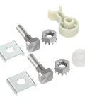 Shower Door Repair Kit With Pivot Pins And Bushings For Framed And Swing Doors Stainless steel pivot pins and replacement parts