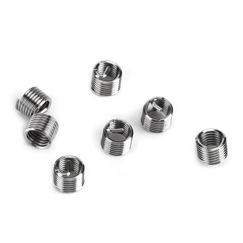 30 Piece Metric Thread Repair Kit for M3 M4 M7 M9 M11 Helicoil Style Inserts, metal coils for thread repair use