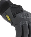 Specialty Grip Work Gloves With Secure Fit And High Traction For Dry Oily And Wet Conditions Large Black Grey Anti Slip Durable Hand Protection