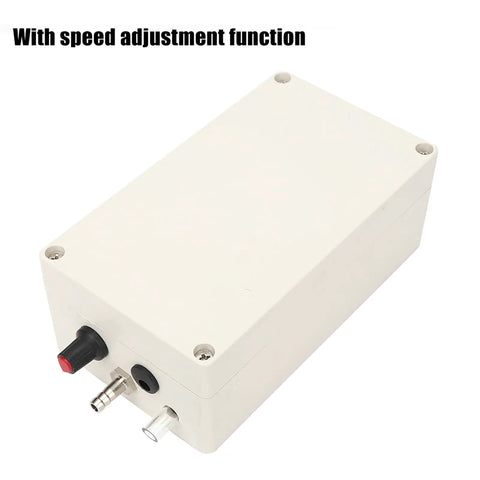 Close-up of electric control box for 12V Electric Milking Vacuum Pump With Adjustable Speed On The Go Milking Machine