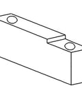 Diagram of Drawbar Hammerstrap Spacer Replacement For International Harvester Tractors Fits 7130 7140 7150 7230 7240 7250 8930 8940 8950 Interchangeable With 1286983C1 128698