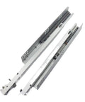Real Deal Under Mount Single Extension Drawer Slide With Hidden Bottom Track Smooth Gliding Cabinet Hardware For Pro Shop Cabinets metal slides