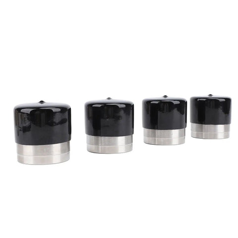 4 Pack Boat Trailer Bearing Protector Caps Stainless Steel Dust Covers For Wheel Bearings 1.980 Inch Diameter Dual Side Shielding