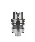 Built Tough HSK63A CNC Collet Holder forged from premium stainless steel with a solid grip for milling tasks.