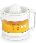 Dash Dual Electric Citrus Juicer Machine With Auto Reversing Reamer And Adjustable Pulp Control For Fresh Orange Lemon Lime Squeeze 20 Oz container.