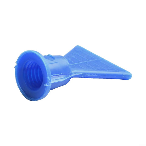 Caulking Finisher Kit With Silicone Nozzles 5 Flat Tips For Cartridge Caulking Tubes Easy Grip Blue Precision Sealant Tool, 1 nozzle